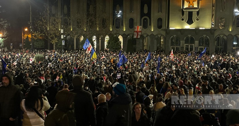 В Тбилиси на акции протеста задержаны 107 участников 