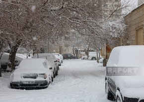 Snow forecasted in Baku tomorrow