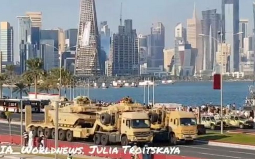Катар провел военный парад на фоне конфликта с соседями - ВИДЕО