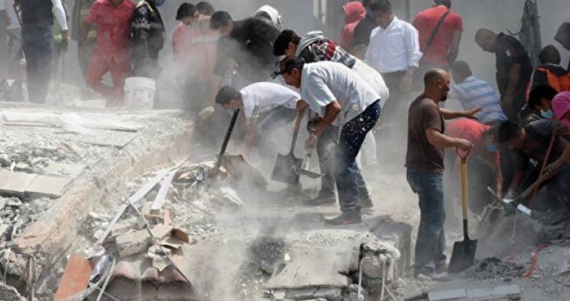 В Мексике из-за обрушения церкви 10 человек погибли, 60 пострадали