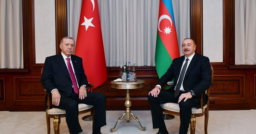 В Нахчыване началась встреча президента Ильхама Алиева и президента Реджепа Тайипа Эрдогана один на один