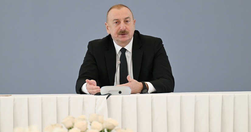 President: Azerbaijan's economy is actually a self-sufficient economy and it demonstrates sustainable growth even in the period of crisis