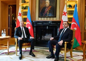 Ilham Aliyev and Irakli Garibashvili exchange views on start of Georgia-Azerbaijan-Armenia consultations