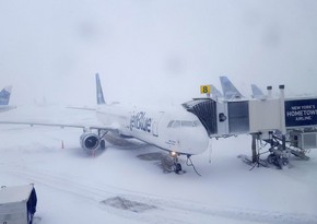 В США из-за снежной бури и холодов отменены почти 5 тыс. авиарейсов