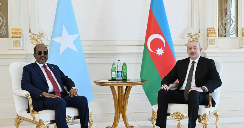 Somali Prezidenti İlham Əliyevi təbrik edib