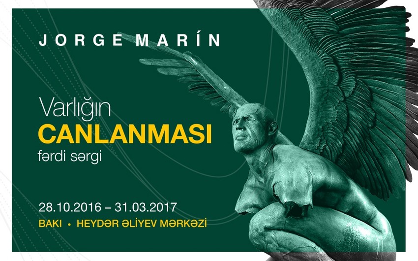 Heydar Aliyev Center will host exhibition by renowned Mexican sculptor Jorge Marin