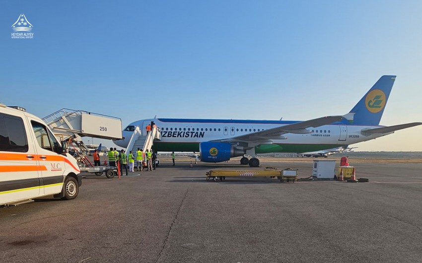 Plane en route Istanbul-Samarkand makes emergency landing in Baku