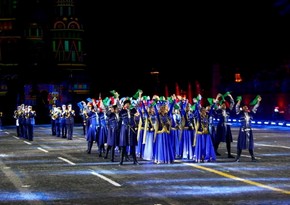 Azerbaijan Military Band takes part in Spasskaya Tower international military music festival