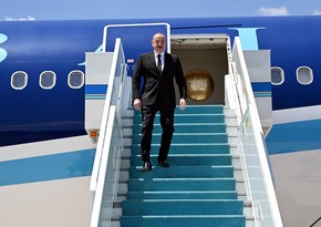 President of Azerbaijan Ilham Aliyev arrives in Ankara for working visit at invitation of President of Türkiye Recep Tayyip Erdogan