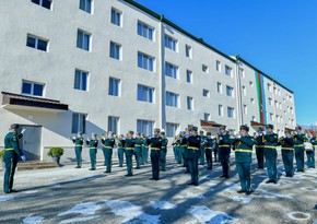 В воинской части ГПС в Джебраиле сданы жилые дома для пограничников