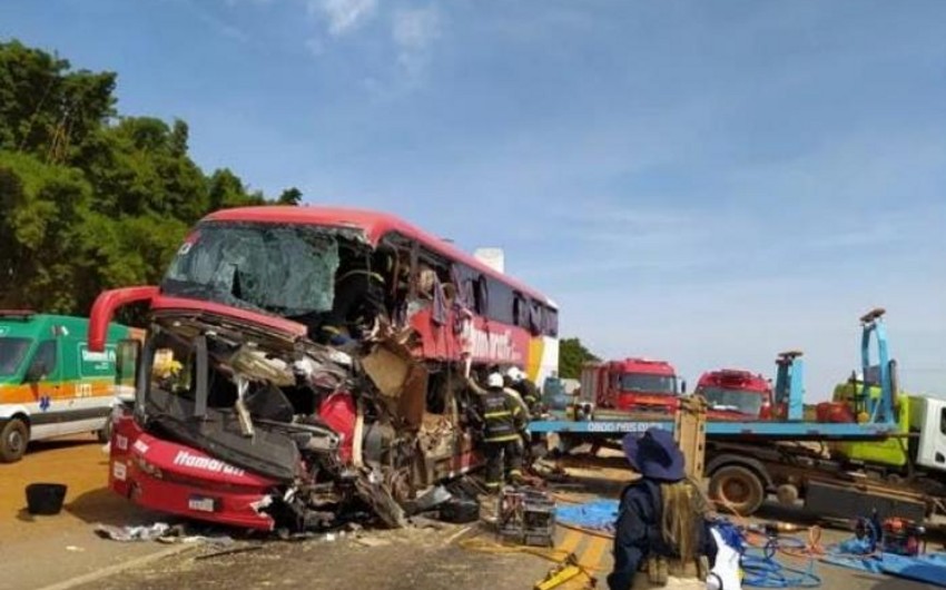 ДТП с автобусом в Бразилии, погибли 11 человек