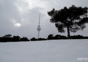 Snowy day in Baku - PHOTO REPORT