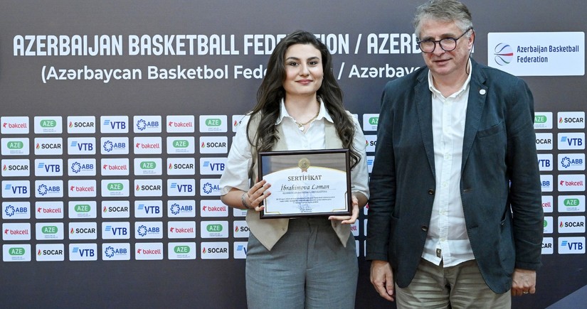 Azərbaycanın basketbol məşqçilərinə sertifikatlar təqdim olunub