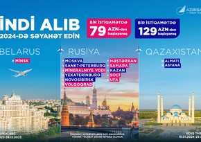 AZAL offers discounts on multiple destinations