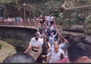 В Мексике обрушился подвесной мост, ранены 25 человек