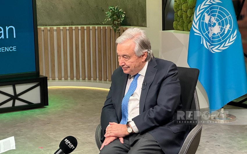 Guterres: UN ready to cooperate on Azerbaijanis who went missing during Karabakh war