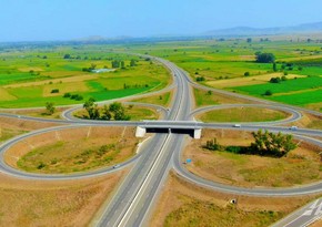 Bakı-Qazax yolunun 130 km-lik hissəsinin genişləndirilməsi yekunlaşmaqdadır