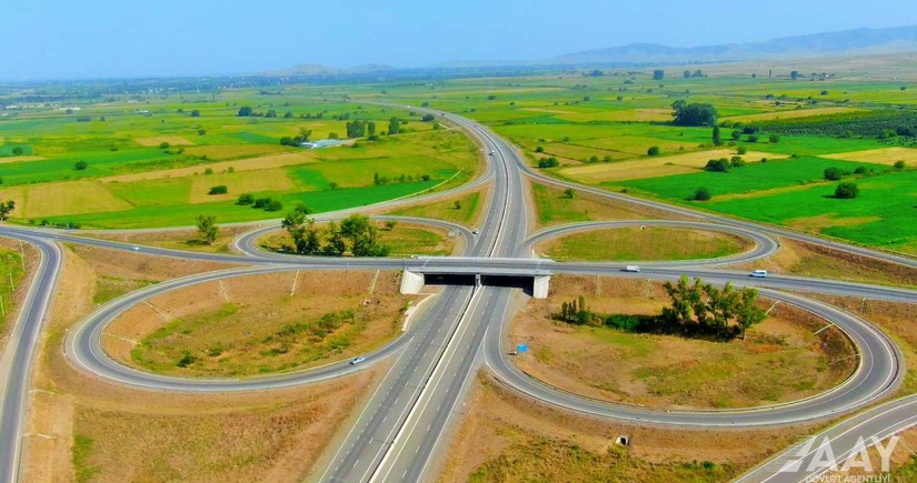 Bakı-Qazax yolunun 130 km-lik hissəsinin genişləndirilməsi yekunlaşmaqdadır