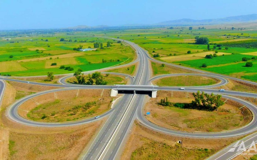 Bakı-Qazax yolunun 130 km-lik hissəsinin genişləndirilməsi yekunlaşmaqdadır