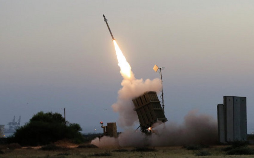 Израильские военные перехватили ракету из сектора Газа
