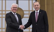 Erdogan meets with German President