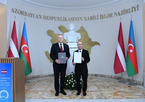 Azerbaijan, Latvia celebrate 30th anniversary of diplomatic relations  