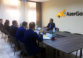 Representative of  Swiss refining company reviews AzerGold CJSC’s operations