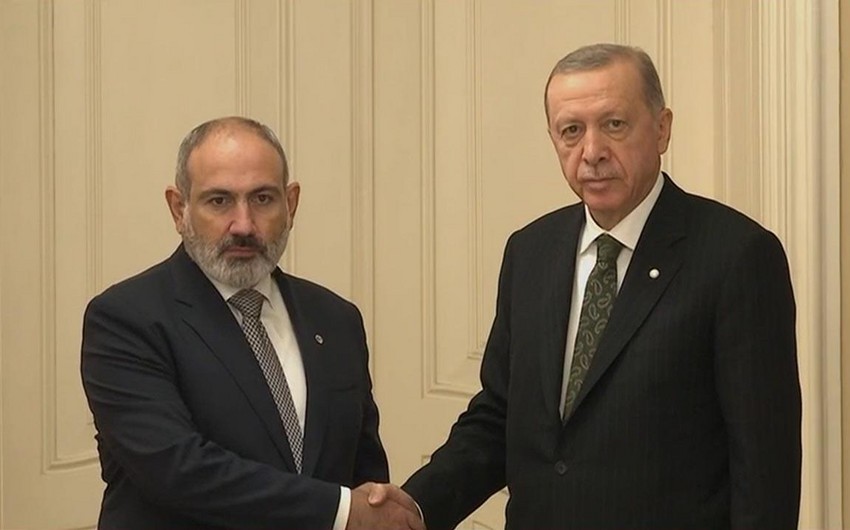 Erdogan, Pashinyan reiterate commitment toward normalizing bilateral relations