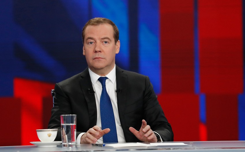 Dmitry Medvedev says impossible to discuss status of Karabakh