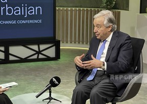 UN chief pledges to do everything to support Azerbaijan to make COP29 a success - INTERVIEW