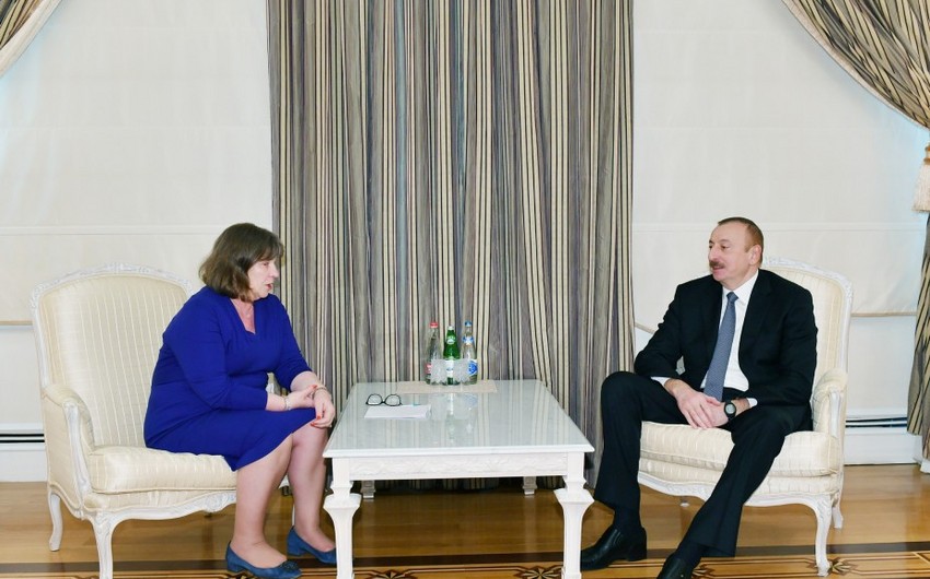 Президент Ильхам Алиев принял постоянного докладчика Европарламента по Азербайджану