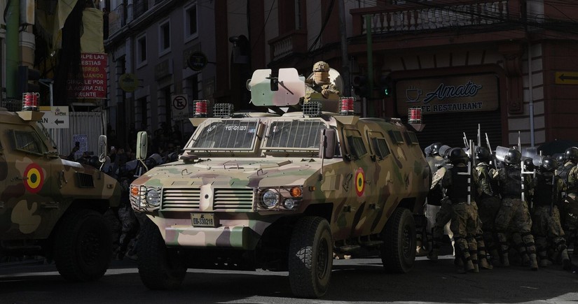 21 detained in Bolivia in connection with failed coup attempt