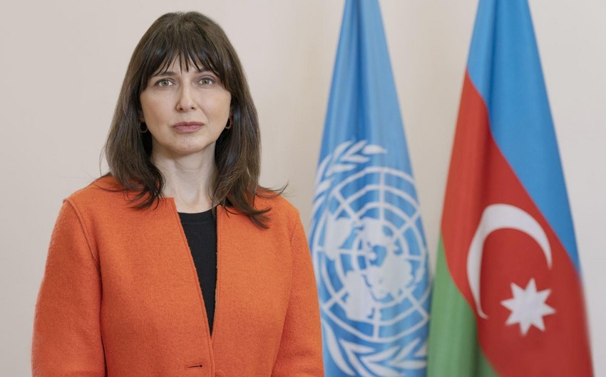 Резидент-координатор ООН в Азербайджане поздравила президента Ильхама Алиева