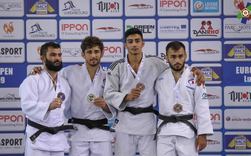 Azərbaycan cüdoçuları Avropa kubokunda 2 bürünc medal qazanıblar - FOTO