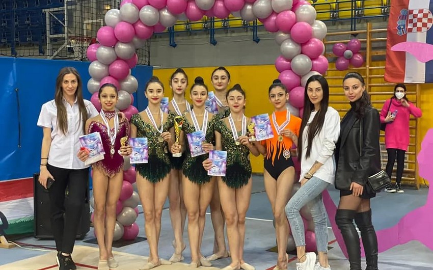 Azərbaycanın 2 gimnastı Macarıstanda qızıl medal qazanıb
