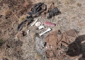 Human bones and women's clothing items found in Kalbajar