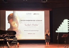 Nyu-Yorkda Leylanın skripkası” filminin təqdimatı keçirilib