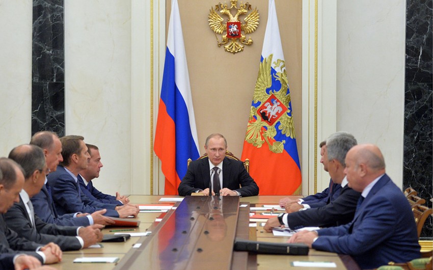 Итоги встречи президентов Азербайджана, России и Ирана обсуждены на заседании Совбеза РФ
