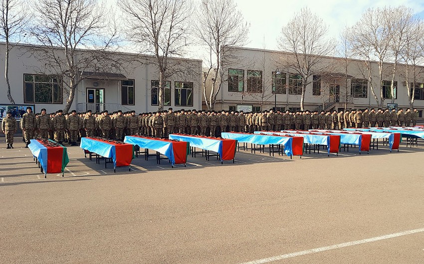 В Азербайджанской Армии состоялись церемонии принятия военной присяги