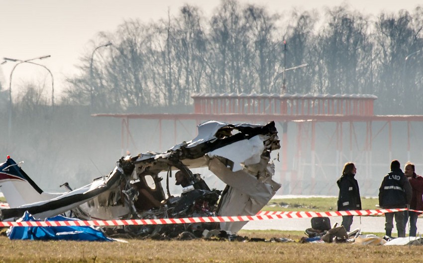 Самолет разбился в Испании, четверо погибших