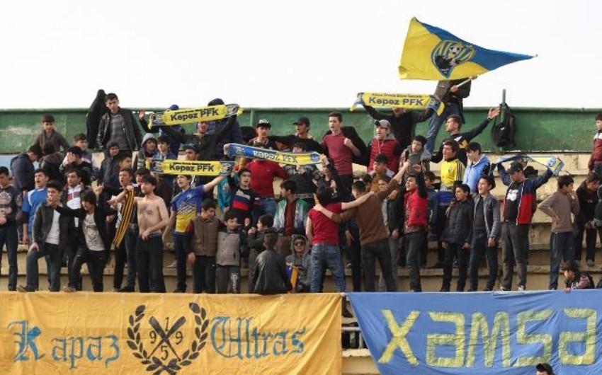 Futbol üzrə Azərbaycan Premyer Liqasında azarkeş rekordu qeydə alınıb