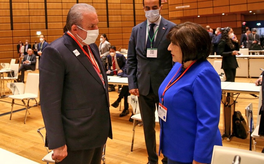 Спикеры парламентов Азербайджана и Турции провели встречу в Вене 