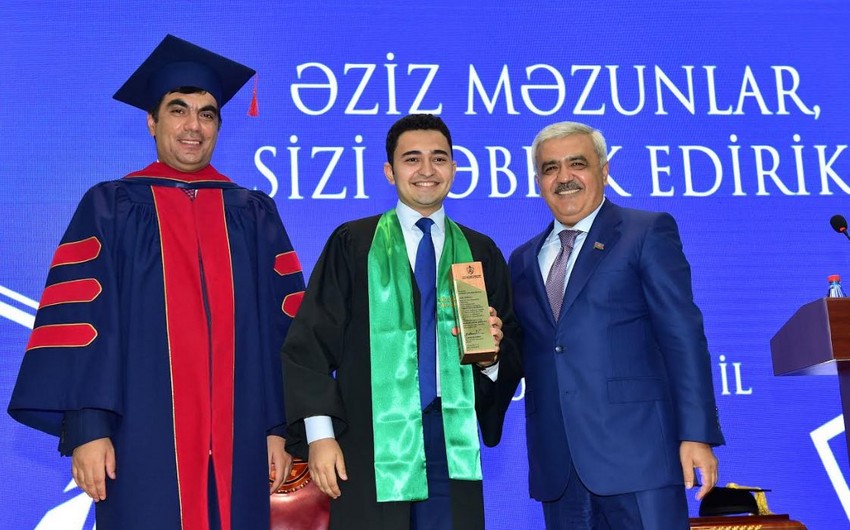 Graduate: I leave Baku Higher Oil School with profession, good friends and great memories