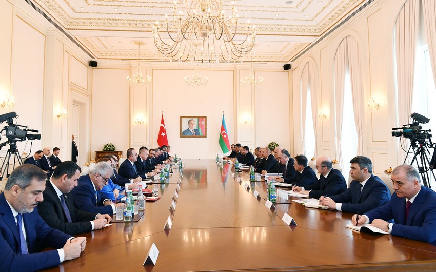 Состоялось заседание Азербайджано-Турецкого совета стратегического сотрудничества - ОБНОВЛЕНО