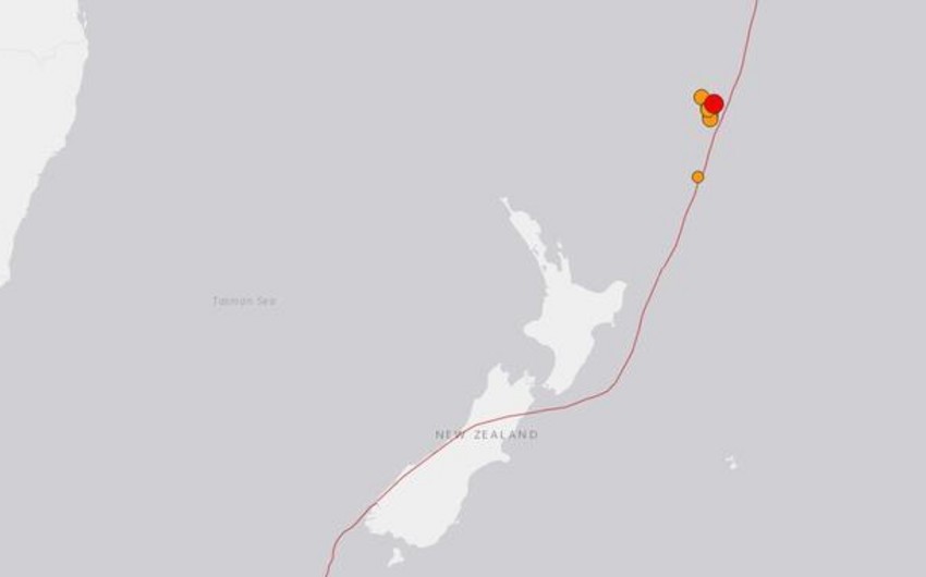 Землетрясение магнитудой 6,8 произошло в Новой Зеландии