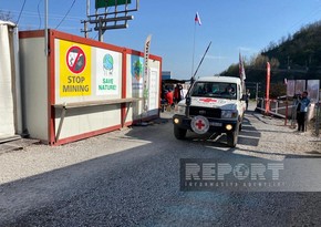 ICRC vehicles move freely from Khankandi to Lachin