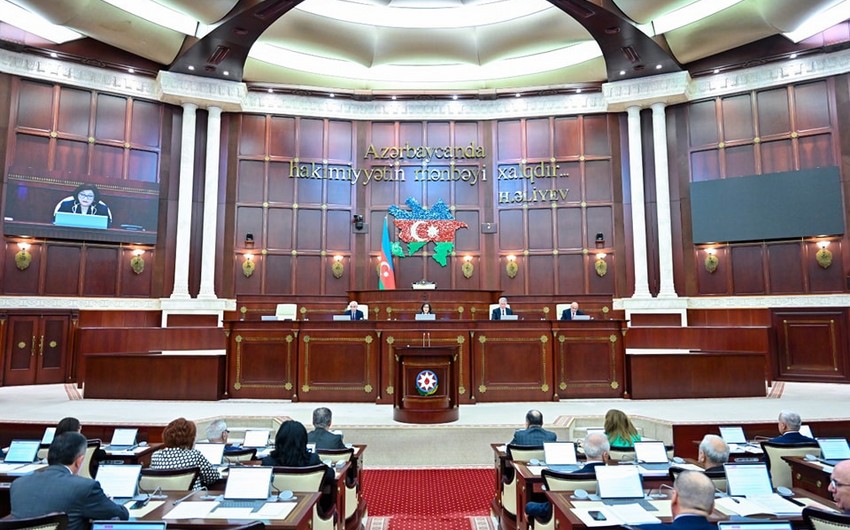 Plenary session of Azerbaijani parliament kicks off