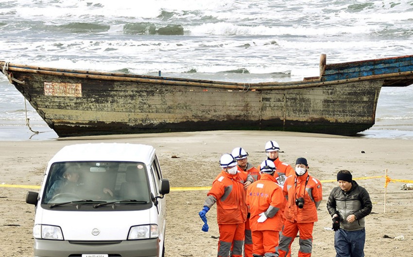 Шхуна с телами семерых погибших найдена у берегов Японии