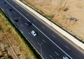 Salyan şosesində aparılan təmir işləri yekunlaşıb