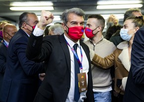 Joan Laporta Barselona klubunun prezidenti seçilib